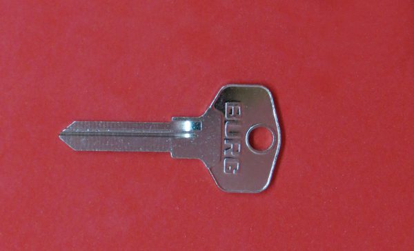 BURG V, Rohling, Schlüssel, Schlüsselkopf, Schlüsselnummer, Nachschlüssel, Ersatzschlüssel